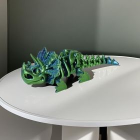 Dinosaur Exquisite Texture Craft Creative Small Decorative Ornaments Realistic Animal Decoration Unique Jewelry (Option: 1PC)