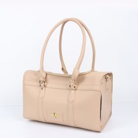 The Grand Voyager Dog Carrier (Color: Cream)