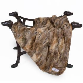 Deluxe Dog Blankets (Color: Red Fox, size: LG)